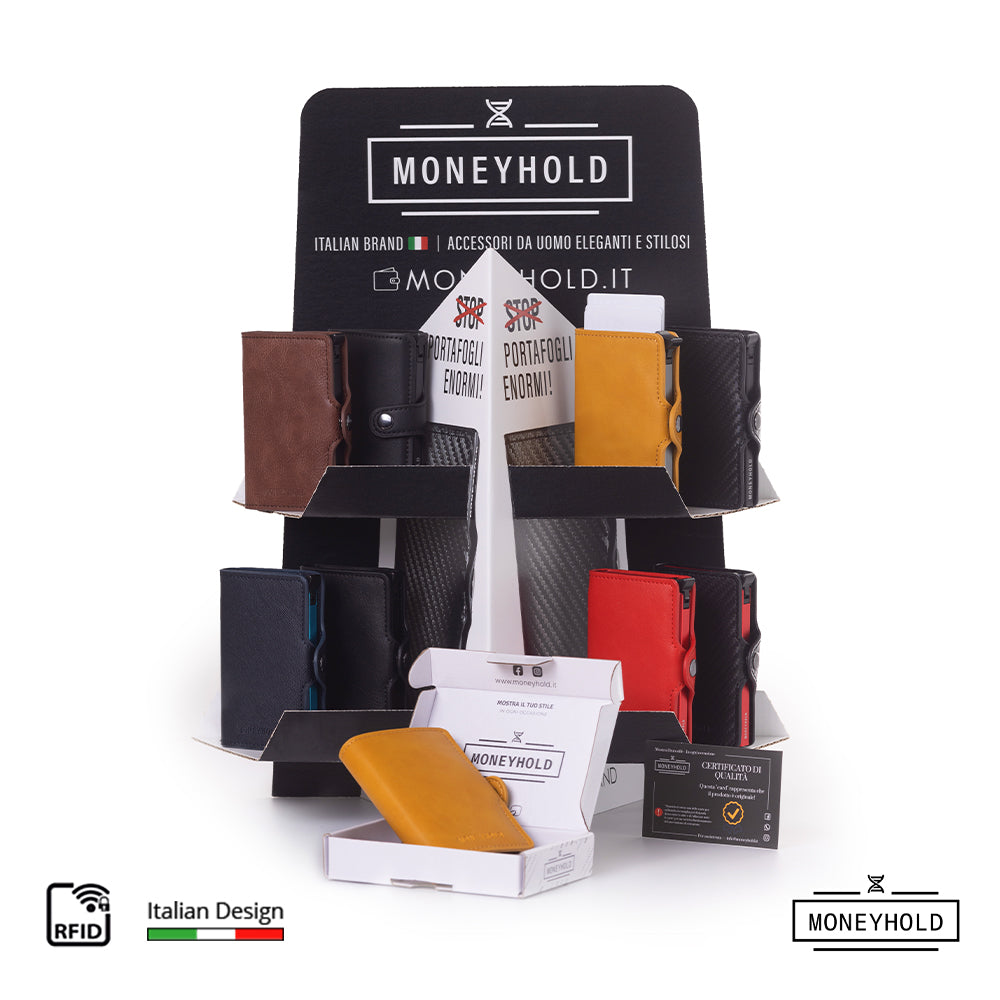 Porta Carte di Credito - Linea Smart / Giallo Ocra